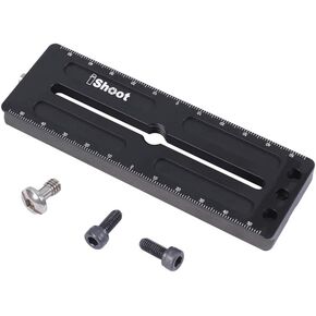 120mm Multipurpose Metal Camera Quick Release Plate Compatible with RRS / ARCA-SWISS ball head of AS standard interface
