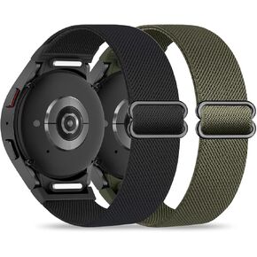 شريط نايلون مرن متوافق مع Samsung Galaxy Watch 7/6/5/4/FE in Kuwait