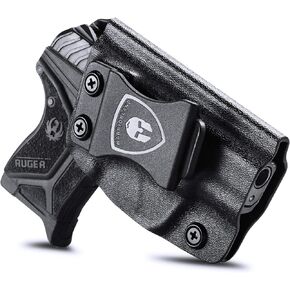 Ruger LCP II Holster, IWB Kydex Holster Fits: Ruger LCP II .380 Pistol - Not Fit LCP .380 & LCP II .22 LR, Inside Waistband Concealed Carry, Adj. Cant & 'Posi-Click' Retention, Right/Left Optional