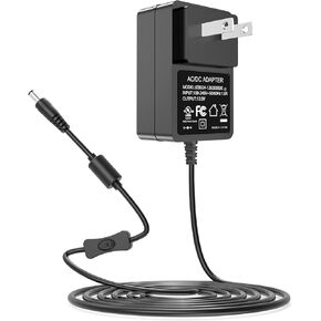 12V for Bose Speaker Charger UL Listed, 12V Power Supply for Bose Companion 2 Series II Companion 2 Series III PC Speakers Bose SoundLink Mini (1st Gen) Speaker SoundDock XT Speaker Power Cord