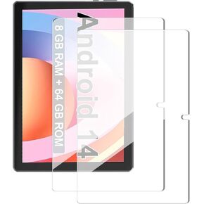 [2 Pack] Screen Protector for Coopers YQ10S Tempered Glass Film,Compatible with Coopers YQ10S Tablet 10.1" Anti-Scratch Sensitive Dropproof Screen Protector