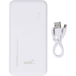 Mobile Router, 4G LTE Wi Fi Mobile Hotspot with Sim Card Slot, 300Mbps Portable Travel Router, 10000mAh Battery, Up to 10 User, for Dorm Travel Outdoor