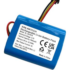 AOLIKES 3.7v 7800mAh Rechargeable Li-ion Battery for Simplehuman Sensor Makeup Mirror ST3007 Battery Replacement ST3011 Battery DIY 1s3p Batteries Pack