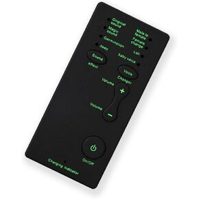 Mini Voice Changer Device Portable Sound Card Broadcast - 7 Voice Changes, Plug and Play, Small & Lightweight, Works for Phone, Computer, Tablet for PS4 for