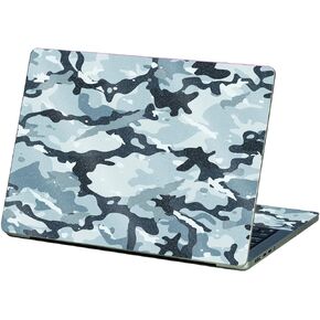 MightySkins Glossy Glitter Skin Compatible with Apple MacBook Pro 16" (2021) - Gray Camouflage | Protective, Durable High-Gloss Glitter Finish | Easy to Apply and Change Styles | Made in The USA