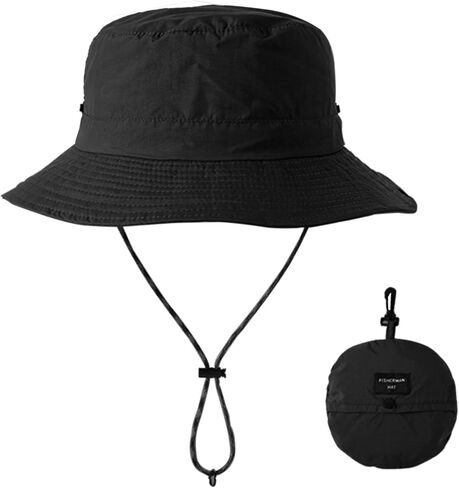 Bucket Hat Foldable Boonie Hat UPF 50+ Sun Protection for Urban Outdoor Beach Fishing Summer Safari Hiking Men Women in Kuwait