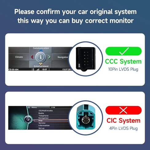 8.8" Linux Screen for BMW 3/5er E60/E63/E64/E90/E91/E92/E93 CCC 2005-2010 Wireless CarPlay Retrofit Android Auto Display Mirror Link Car Radio Bluetooth Video Player Head Unit in Saudi Arabia