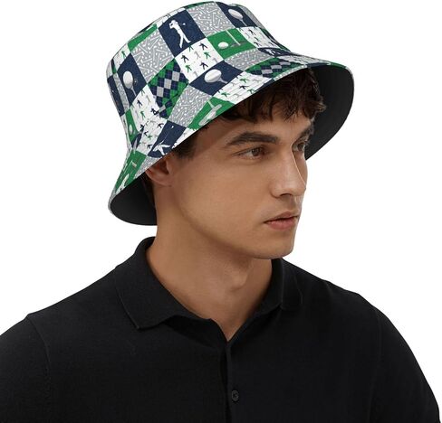 Funny Golf Sports Buckets Hats Travel Beach Sun Hat Packable Cap for Women and Men in Saudi Arabia
