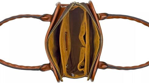Patricia Nash Paris Satchal, Burnished Tooled Colors Collection, Cognac in Saudi Arabia