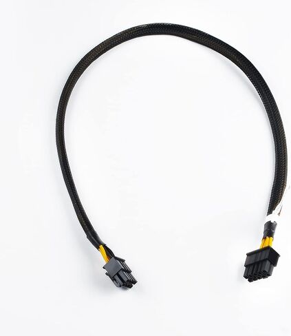 كبل الطاقة حتى الآن ، كابل محول الطاقة 10 (دبوس) إلى 8 (دبوس) لـ HP DL380 G8 DL380 G9 و NVIDIA K80 M40 M60 P40 P100 PCIE GPU ، طول الكابل 35 سم/1.15 قدم in Kuwait