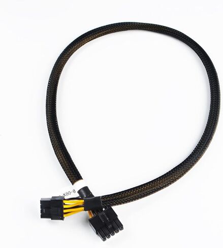 كبل الطاقة حتى الآن ، كابل محول الطاقة 10 (دبوس) إلى 8 (دبوس) لـ HP DL380 G8 DL380 G9 و NVIDIA K80 M40 M60 P40 P100 PCIE GPU ، طول الكابل 35 سم/1.15 قدم in Kuwait