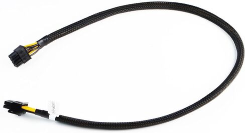 كبل الطاقة حتى الآن ، كابل محول الطاقة 10 (دبوس) إلى 8 (دبوس) لـ HP DL380 G8 DL380 G9 و NVIDIA K80 M40 M60 P40 P100 PCIE GPU ، طول الكابل 35 سم/1.15 قدم in Kuwait