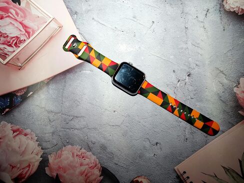 BLM Watch Band متوافق مع Apple Watch 38/40/41/42/44/45/49 مم ، استبدال حزام السيليكون معصم لجميع السلاسل in Kuwait