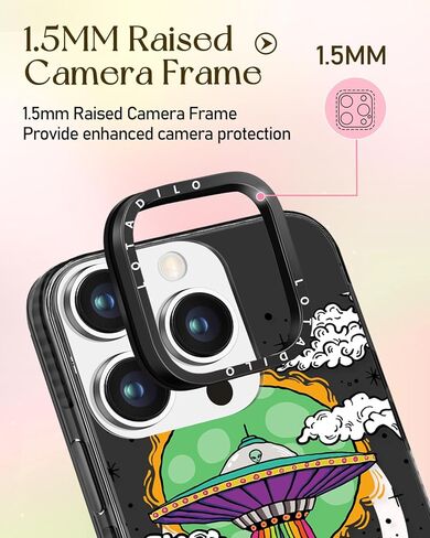 for iPhone 15 Pro Max Case for Women - Cute Kawaii Design Girls Compatible with Magsafe Magnetic Ring Holder Stand Blue Flower Phone Covers Aesthetic Girly TPU Funda for 15 Pro Max in Kuwait