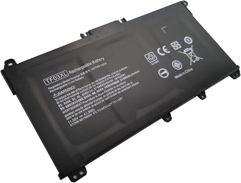 TF03XL 41.9WH 11.55V بطارية الكمبيوتر المحمول لـ HP Pavilion 15-CC023CL 15-CC050WM 15-CC563ST 17-AR050WM 14-BF Series 920046-421 920046-121 920046-541 15-CC 15-CC [4 خلايا]. in Saudi Arabia