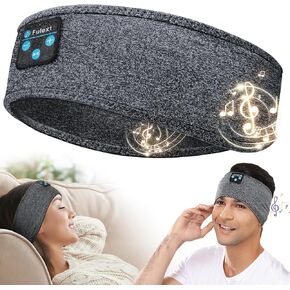 Sleep Headphones Bluetooth Headband, Wireless Headband Headphones for Side Sleepers, Sports Sweat Resistant, Hi-Fi Stereo for Sleeping, Workout, Running