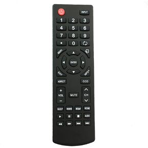Replacement Remote Control for Insignia TV NS-L22X-10A NS-RC01G-09 NS-32D312NA15 NS-32D220NA16 NS-39D310NA15 NS-46E440NA14 NS-42E470A13