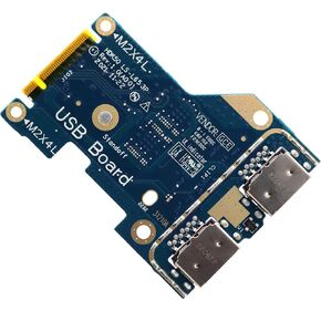 Deal4Go HDK50 USB Board USB 3.2 Port ابنة لوحة KXF6N 0KXF6N بديل لـ Dell G15 5520 5521 G16 7620
