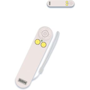 Case for Nex Playground Game System Remote，Anti Slip Silicone Protective Cover Skin Sleeve for Playground Game System Remote Control，Cream White