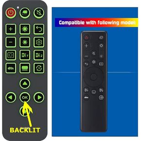 Replacement Remote Control for LG TV Ultragear OLED QHD Gaming Monitor AKB76044701 AKB76040403 45GR95QE 45GR95QE-B.AHK 45GR95QE-B.AUS 45GR95QEB 27GR95QE 27GR95QE-B 27GR95QL 27GS95QE