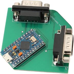 Handle Joysticks USB Adapter, Mini Handle Converters for RasPi for Mister FPGA for PC Game Controller Conversion Adapter for Genesis, for Game Controllers (for MD Handle Adapter)