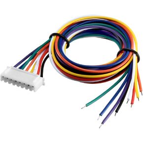 uxcell 7S 8Pin Female -XH Lipo Balance Wire Extension Lead Charger Plug Terminal Cable 26AWG 50cm 5Pcs