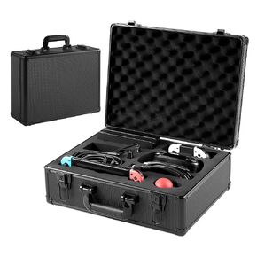 GH Alloy Reinforcement and Locking Large Hard Case for Nintendo Switch/ Switch OLED, Travel Case for Switch Console, Dock, Joy Con Controller, Charging Grip, Pro Controller and other accessories
