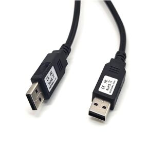 USB 2.0 Male to USB 2.0 Male with FT232R Chipset Null Modem Cable for PC to PC Data Transfering Communication 2.5Meter