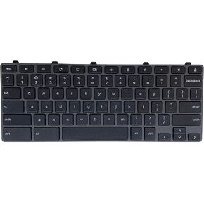 Replacement Laptop Keyboard for Dell Chromebook 11 3100 5190 3110 3400 2-in-1 US H06WJ 0H06WJ US