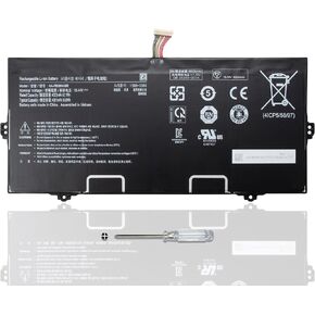 AA-PBMN4MR Laptop Battery for Samsung Galaxy Book Pro 360 13 NP930XDB NP935XDB NP930XED NP930QED NP950QED NP940XFG NP930XED-KF1HK NP930QED-KA2DE Series BA43-00397 15.44V/62.1Wh/4023mAh/4-cell