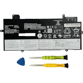 L20M4P71 SB10T83216 Laptop Battery Replacement for Lenovo ThinkPad X1 Carbon 9th 10th 11th Gen / X1 Yoga 6th 7th 8th Gen Series L20C4P71 SB10T83217 5B10W13974 L20L4P71 L20D4P71 15.44V 57Wh