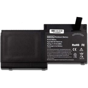 SB03 SB03XL SB03046XL HSTNN-L13C HSTNN-IB4T HSTNN-LB4T 716726-421 716726-1C Laptop Battery Replacement for HP EliteBook 820 G1/G2 720 G1/G2 725 G1/G2 E7U25AA E7U25UT F6B38PA Series(11.1V 46Wh)