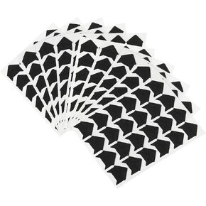 PATIKIL Photo Corners, 10 Sheets/240 Pcs Self Adhesive DIY Picture Mounting Sticker for Journal Album Diary Scrapbook, Black