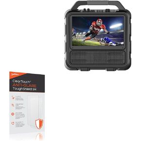BoxWave Screen Protector Compatible with Monster Vision Portable Entertainment System - ClearTouch Anti-Glare ToughShield 9H (2-Pack), Anti-Glare 9H Tough Flexible Film Screen Protector