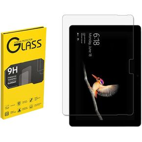 Screen Protector for Microsoft Surface Go 10" 2018 Tempered Glass,9H Hardness Anti Scratch, Bubble Free，Case Friendly Easy Installation.(1 Pack)