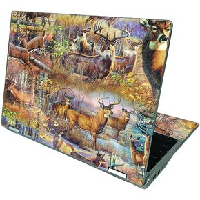 MightySkins Glossy Glitter Skin Compatible with Acer Chromebook CP311 (2021) - Deer Pattern | Protective, Durable High-Gloss Glitter Finish | Easy to Apply and Change Styles | Made in The USA