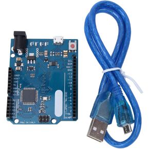 ATmega32u4 Development Board 7 PWM Channel Development Module Microcontroller with USB Cable for Leonardo R3 Pro