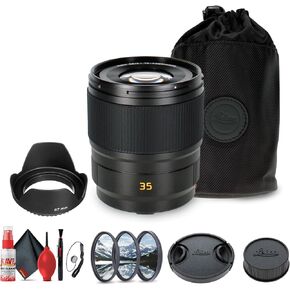Leica Summicron-SL 35mm f/2 ASPH. Lens (L-Mount) (11192) + Lens Filter Kit + Cleaning Kit + Lens Hood + Lens Cap