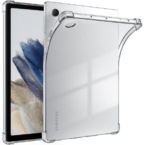 TiMOVO for Galaxy Tab A8 Case 10.5 Inch 2022 SM-X200/ SM-X205, Shockproof Drop Protection Slim Lightweight TPU Transparent Back Cover Shell for Samsung Galaxy Tab A8 10.5" Clear Case