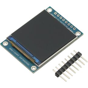 1.54 Inch 1.54" Full Color TFT Display Module HD IPS LCD LED Screen 240x240 SPI Interface ST7789 for Arduino