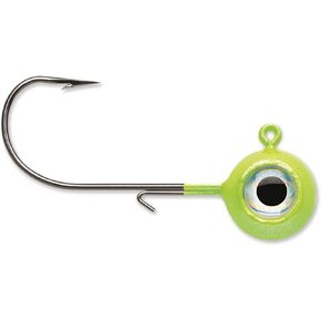 VMC Neon Moon Eye Jig 1/4 Glow Chartreuse ، Multi ، حجم واحد (NME14-GLCH)