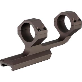 WINFREE Picatinny Scope Mount 30mm 25.4mm Mounts Ring Cantilever Scope Mounts (Brown)