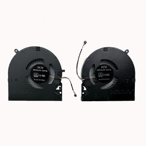 Replacement CPU+GPU Cooling Fan for Razer Blade 15-inche Advanced (2018-2021) | RZ09-02385E92 RZ09-02386E91 RZ09-0288 RZ09-0301 RZ09-0330,RZ09-0367 PN: DFS5K123043635 DFS5K121144645