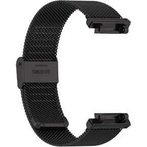 Bands Compatible with Amazfit T-Rex 2 Watch Strap Quick Release Waterproof Silm Metal Adjustable Stainless Steel Replacement Band for Amazfit T-Rex 2 Smartwatch
