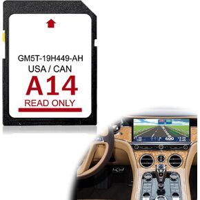 2023 Latest Version A14 Ford Navigation sd Card Compatible with Ford/Lincoln F-150 Super Duty Edge Escape Expedition Explorer Focus MKC 2013-2016 A14 SD Card Maps GM5T-19H449-AH GM5T19H449AH