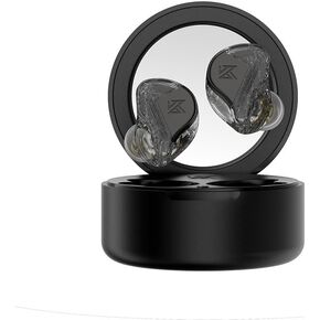 Linsoul KZ VXS PRO 10MM Dimic Driver Wireless Driver ، في سماعات أذن سماعات الأذن مع رقاقة OCC5171 وحالة الشحن in Kuwait