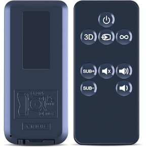 Replacement Remote Control fit for Klipsch SB120, SB 120, 1060316