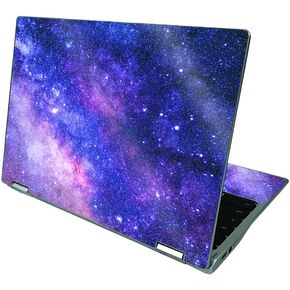 MightySkins Glossy Glitter Skin Compatible with Acer Chromebook CP311 (2021) - Violet Stars | Protective, Durable High-Gloss Glitter Finish | Easy to Apply and Change Styles | Made in The USA