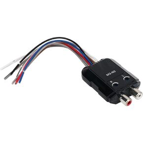 Car for Audio Converter High to Low 2 Channel Line Output Stereo Convertor for All Massive for Audio Amplifiers Output Convertor Car for Audio Converter Car Line Converter Output A