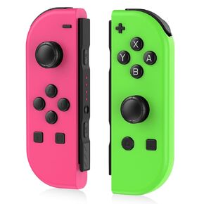 Upgraded Switch Controllers Replacement for Switch/Lite/OLED,Controller for Nintendo Switch,Replacement Wireless Switch Controllers Support Sports Dual Vibration/Wake-up/Motion Control/Screenshot